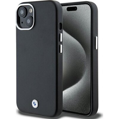 Etui BMW Signature Wrapped Metal MagSafe do Apple iPhone 13/14/15 Czarny