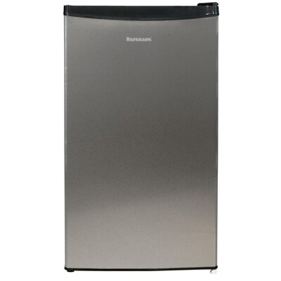 Lodówka RAVANSON LKK-90ES 83 cm Srebrna