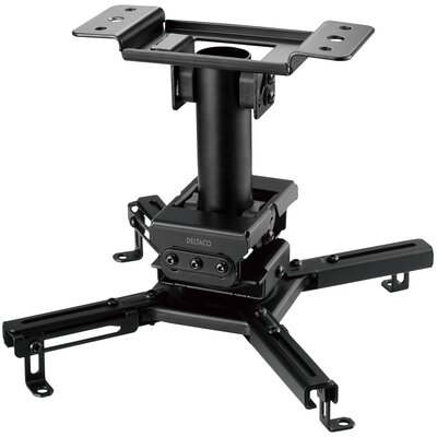 Uchwyt sufitowy DELTACO ARM-0410 Maksymalne obciążenie 45 kg Czarny