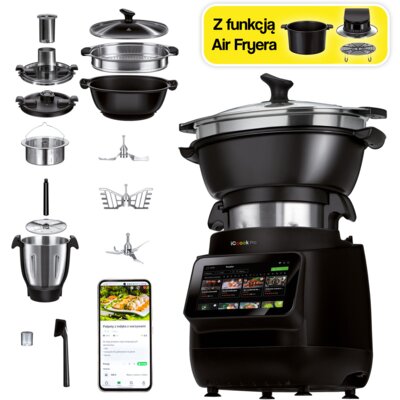 Wielofunkcyjny robot kuchenny ICOOOK PRO MRK-58 (WiFi) z wagą i funkcją Air Fryera