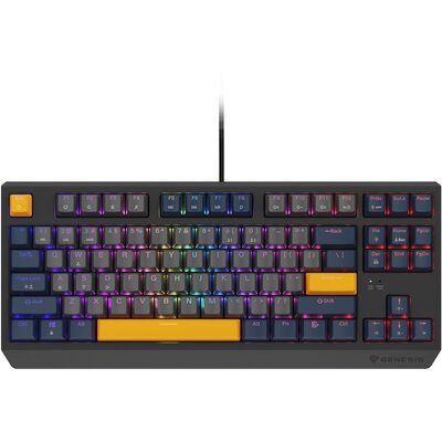 Klawiatura GENESIS Thor 230 TKL Outemu Panda Naval Blue Negative