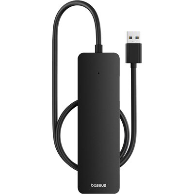 Фото - Кардридер / USB-хаб BASEUS Hub  UltraJoy Series Lite 0.15 m Czarny UltraJoy Lite 4w1 