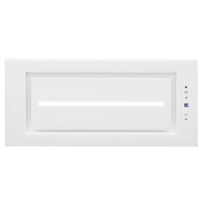 Okap AFRELLI Prima Glass Centrale 90 Biały 526m3/h 60dB klasa B Timer
