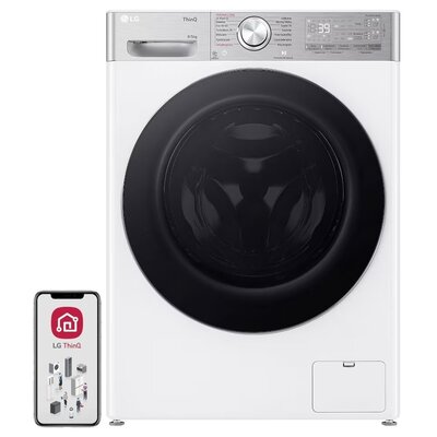 Pralko-suszarka LG F2D95902W 5kg 1200rpm SteamSpa TurboWash™360 AI DD