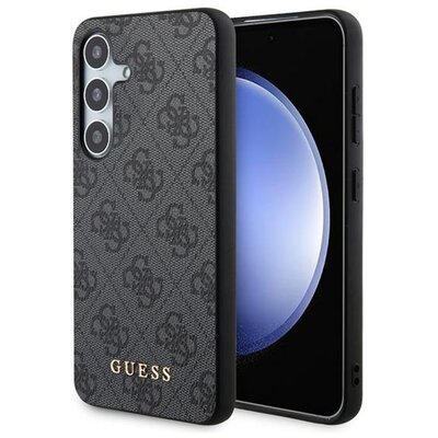 Etui GUESS 4G Metal Gold Logo do Samsung Galaxy S24 Czarny