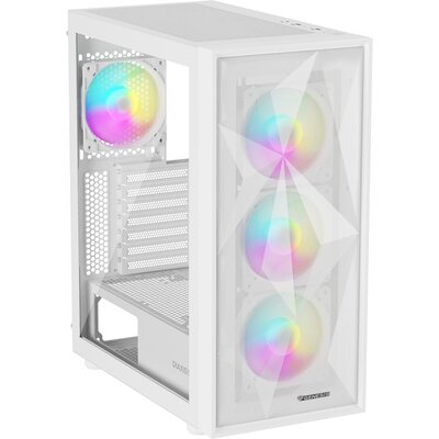 Obudowa GENESIS Diaxid 605 ARGB Biały