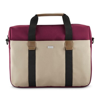 Torba na laptopa HAMA Silvan 13.3 - 14.1 cali Burgundowo-beżowy