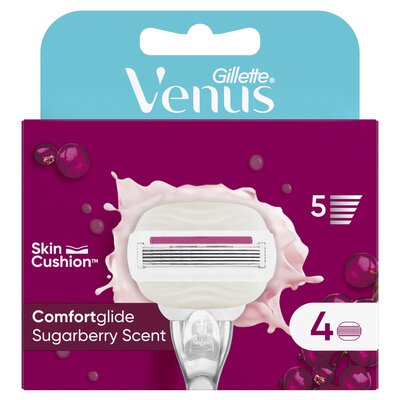 Wkłady do golarki GILLETTE Venus ComfortGlide SugarBerry 4 szt.