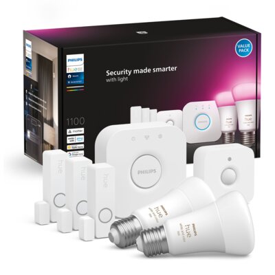Zestaw startowy PHILIPS HUE 8720169159617 9W E27 + mostek Hue