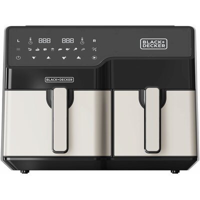 Air Fryer Frytkownica beztłuszczowa BLACK&DECKER ES9730090B z podwójnym koszem