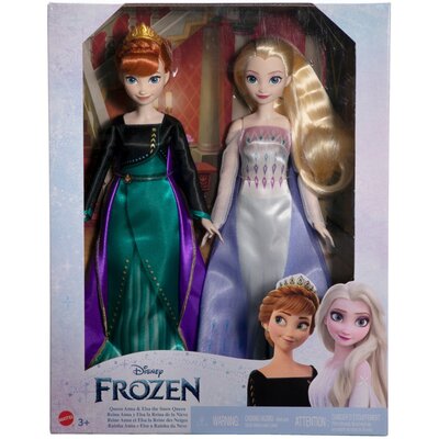 Lalka DISNEY PRINCESS Kraina Lodu Królowa Anna i Mroźna królowa Elsa HMK51