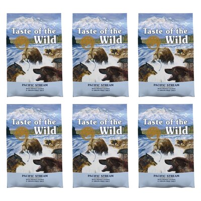 Karma dla psa TASTE OF THE WILD Pacific Stream Łosoś 6 x 2 kg