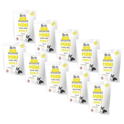 Karma dla psa BRIT Care Mini Jagnięcina 10 x 400 g