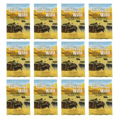 Karma dla psa TASTE OF THE WILD High Prairie Bizon i dziczyzna 12 x 2 kg