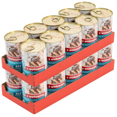 Karma dla kota FRENDI Wołowina 20 x 400 g