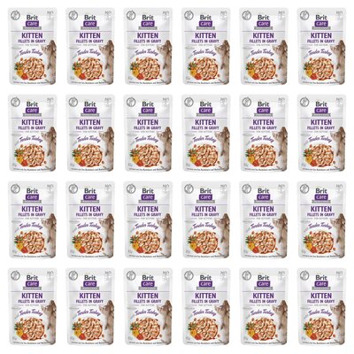 Karma dla kota BRIT Care Indyk w sosie 24 x 85 g