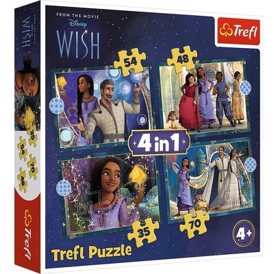 Фото - Пазли й мозаїки Trefl Puzzle  Disney Wish Marzenia się spełniają 34649  (207 elementów)