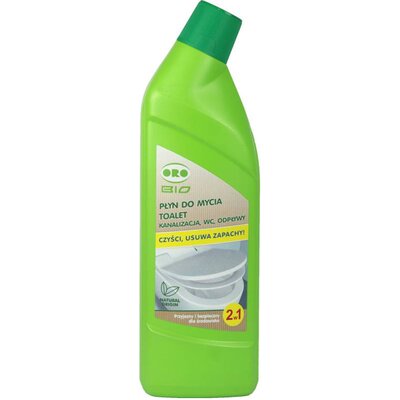 Płyn do czyszczenia toalety ORO Bio 2w1 750 ml