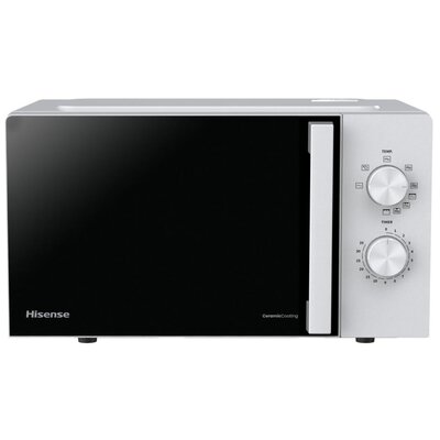 Kuchenka mikrofalowa HISENSE H20MOWP1HG 700W średnica 25.5 cm pojemność 20L Biało-czarny