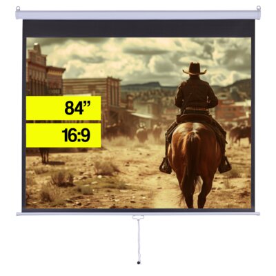 Ekran projekcyjny SILELIS ES-1 186x104