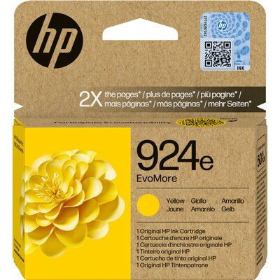 Tusz HP 924e EvoMore Żółty 4K0U9NE