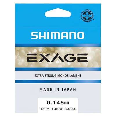 Żyłka SHIMANO Exage 0.145 mm / 150 m Szary