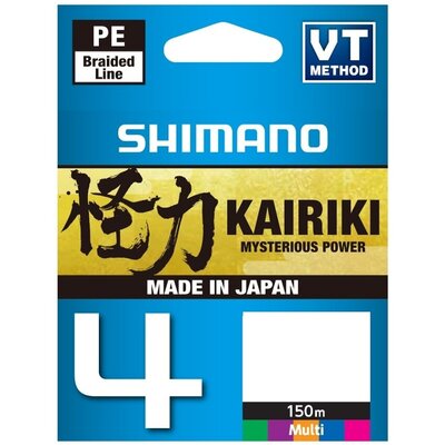Plecionka SHIMANO Kairiki 4 0.06 mm / 150 m Wielokolorowy