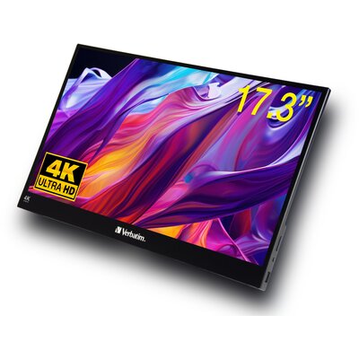Monitor VERBATIM PMT-17-4K 17.3" 3840x2160px IPS