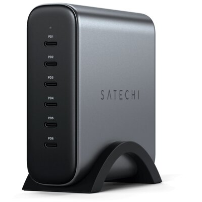 Ładowarka sieciowa SATECHI STC200GMEU 200W Gan Szary