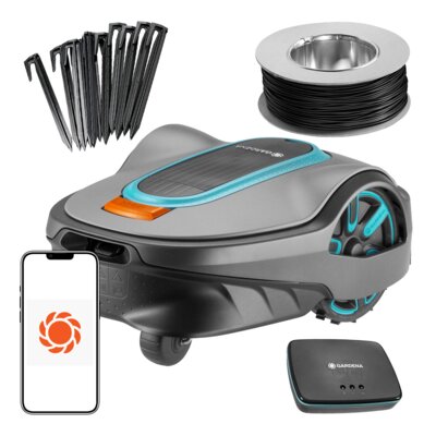 Robot koszący GARDENA Sileno Life 850 + Nadajnik sygnału GARDENA ZoneProtect 15021-20