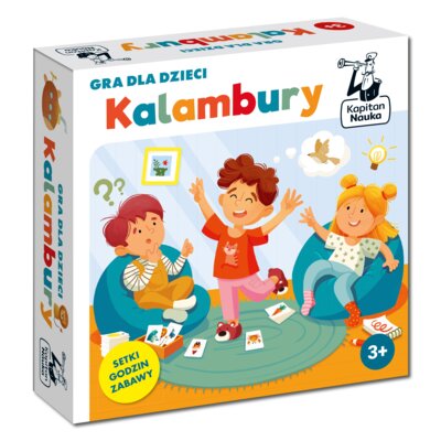 Gra towarzyska KAPITAN NAUKA Kalambury dla dzieci