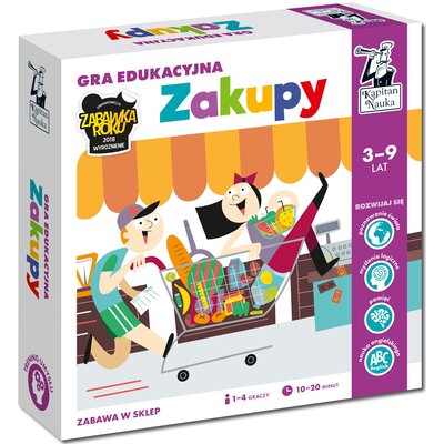 Gra edukacyjna KAPITAN NAUKA Zakupy