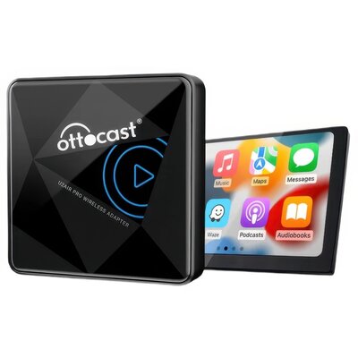 Adapter OTTOCAST CP82 U2-AIR Pro Bezprzewodowy CarPlay Czarny