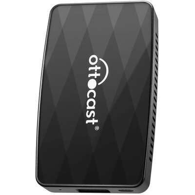 Adapter OTTOCAST MX CA360 Bezprzewodowy CarPlay Android Auto Czarny