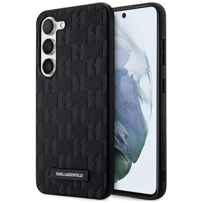 Etui KARL LAGERFELD Saffiano Mono Metal Logo do Samsung Galaxy S24 Czarny