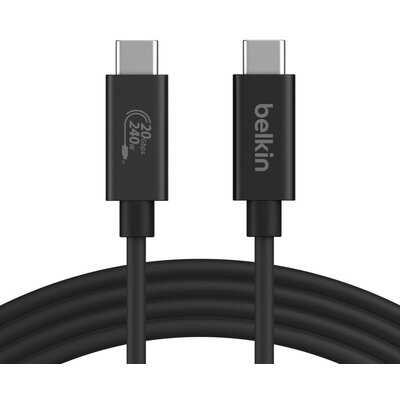 Kabel USB-C - USB-C BELKIN INZ004BT2MBK 240W 2 m Czarny