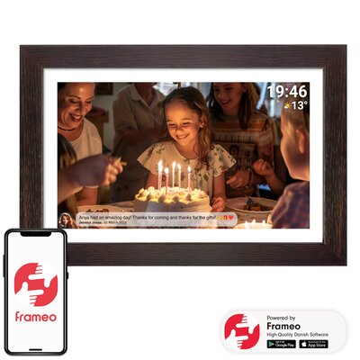 Ramka cyfrowa DENVER Frameo 15.6" PFF-1543DW Brązowy