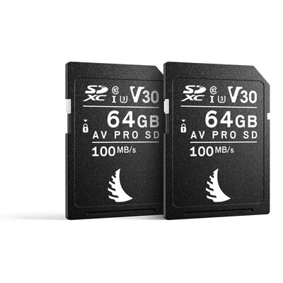 Karty pamięci ANGELBIRD AV Pro SD 64GB Match Pack do Nikon 2 szt.