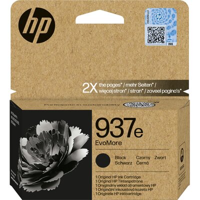 Tusz HP 937e EvoMore Czarny 4S6W9NE
