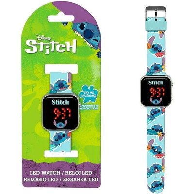 Zabawka zegarek z kalendarzem KIDS EUROSWAN Stitch LAS4039