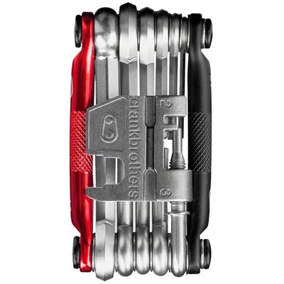 Klucz rowerowy CRANKBROTHERS M17 Czarno-czerwony
