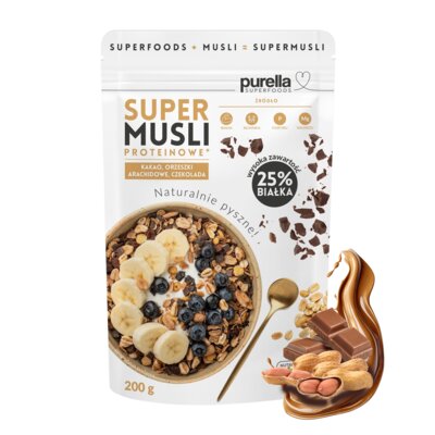 Musli PURELLA Supermusli Proteinowe (200 g)