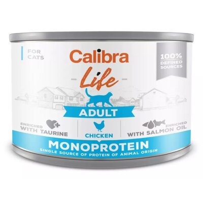 Karma dla kota CALIBRA Life Adult Kurczak 200 g