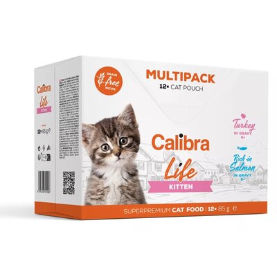 Karma dla kota CALIBRA Lifepouch Multipack (12 x 85 g)