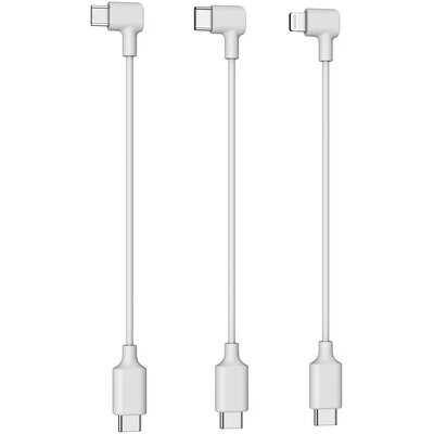 Zestaw kabli POTENSIC USB-C - Micro USB/USB-C/Lightning do Atom SE (3 szt.)