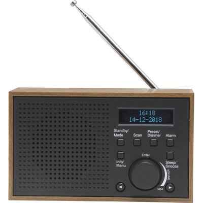Radio DENVER DAB-46 Przenośne Czarny