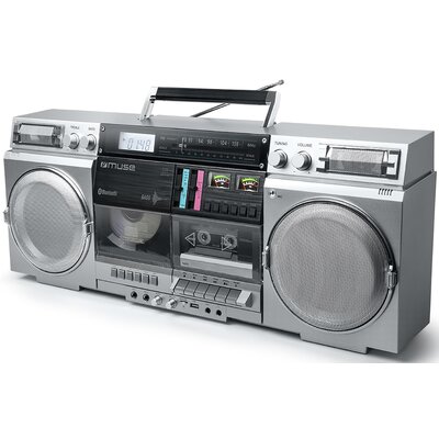 Radioodtwarzacz MUSE M-380 GBS Bluetooth Srebrny