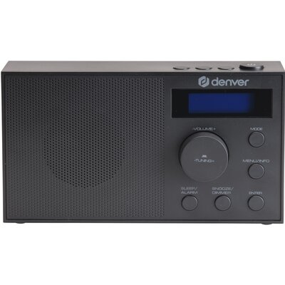 Radio DENVER DAB-51B Przenośne Czarny