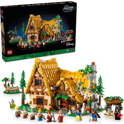 Фото - Конструктор Lego 43242 Disney Princess Chatka Królewny Śnieżki i siedmiu krasnoludków 