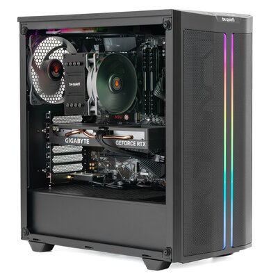 Komputer MAD DOG BQ500DX-B-A04DB32 R5-5600 32GB RAM 1TB SSD GeForce RTX4060 DLSS 3 Wi-Fi
